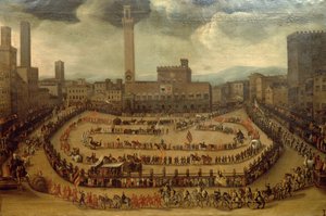 Parade van de Contrade, Siena